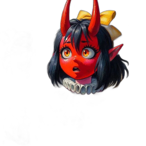 mask, dragon, crown, creature transparent PNG cut-out
