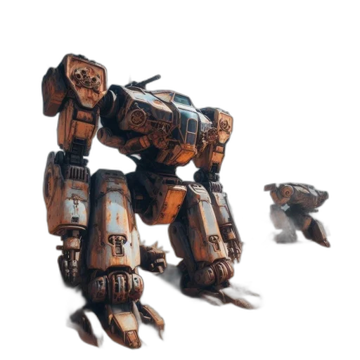 robot, weapon, animal, creature transparent PNG cut-out