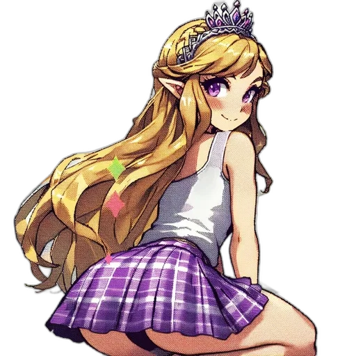 crown, dress, staff, hat transparent PNG cut-out
