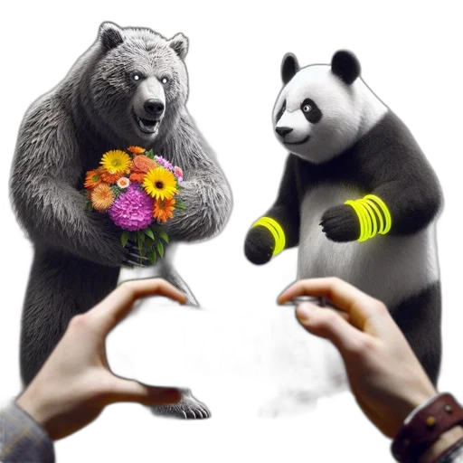 flower, jewelry, concept art, photorealistic transparent PNG cut-out