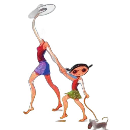 staff, creature, concept art, 3d render transparent PNG cut-out
