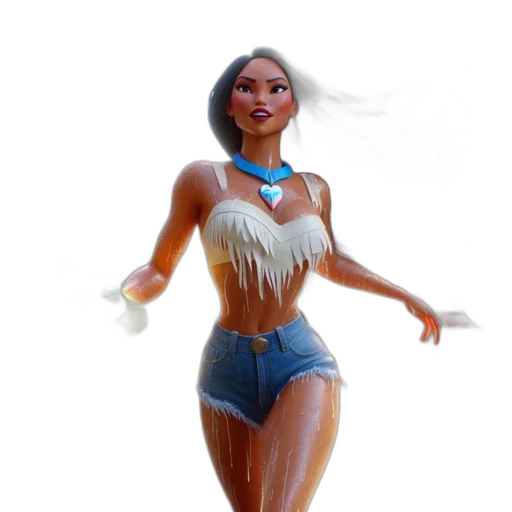 concept art, fantasy art, 3d render, photorealistic transparent PNG cut-out