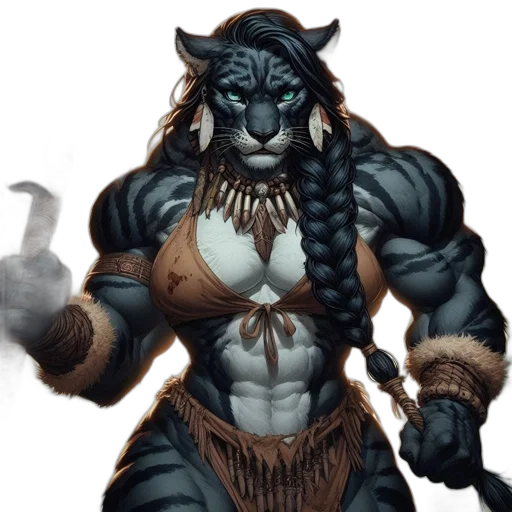 animal, fantasy art, concept art, comic book art transparent PNG cut-out