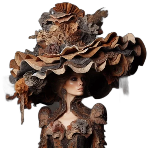 hat, mask, dress, crown transparent PNG cut-out