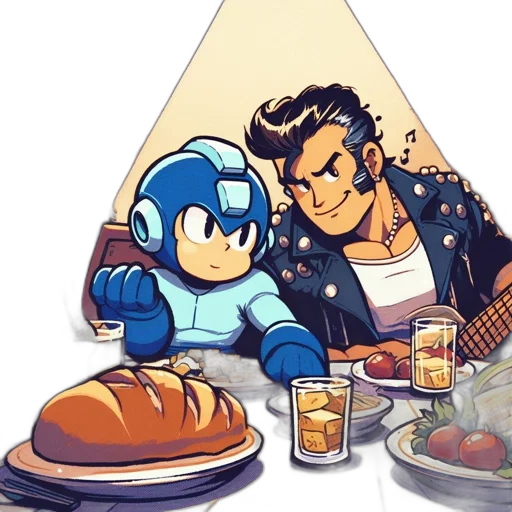 food, jacket, pixel art, concept art transparent PNG cut-out