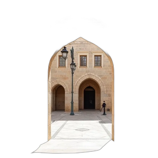 building, umbrella, staff, furniture transparent PNG cut-out