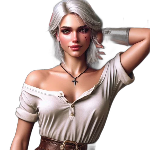 jewelry, dress, face, staff transparent PNG cut-out