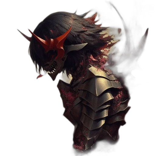 mask, dragon, face, weapon transparent PNG cut-out