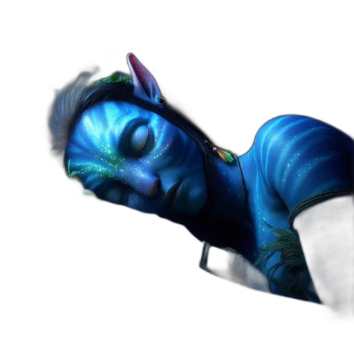 dragon, mask, creature, staff transparent PNG cut-out