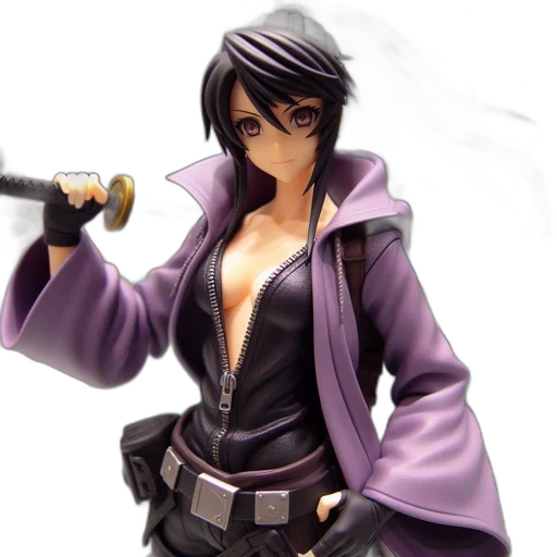 jacket, weapon, concept art, 3d render transparent PNG cut-out