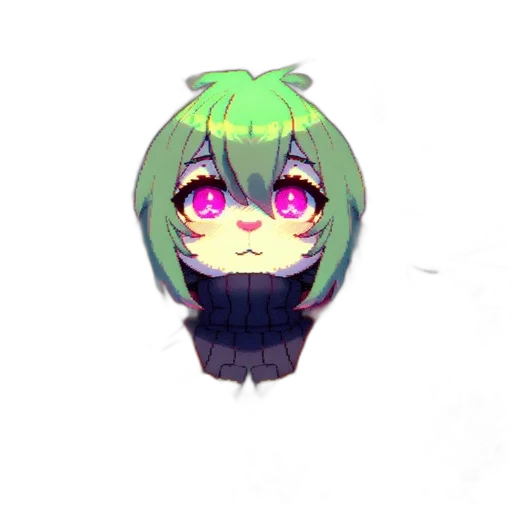 face, creature, mask, jacket transparent PNG cut-out