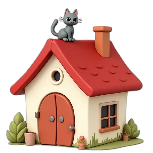 3d render, concept art, photorealistic, cartoon transparent PNG cut-out