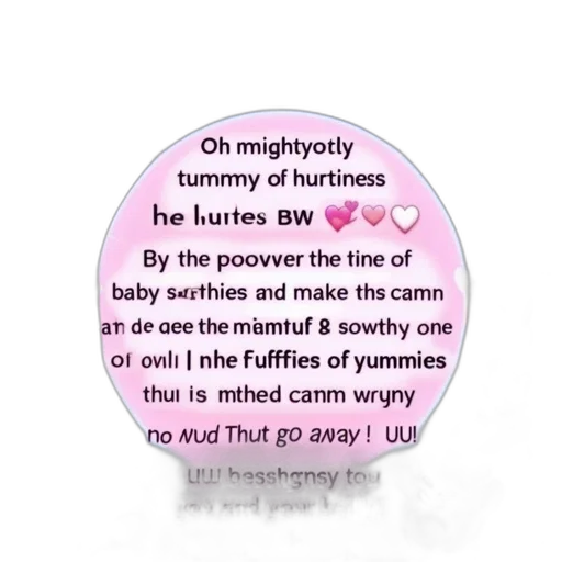food, pink, circle, surrounds transparent PNG cut-out