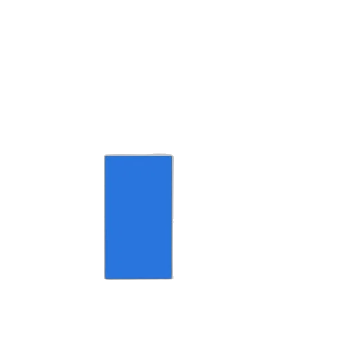 robot, face, pixel art, blue transparent PNG cut-out