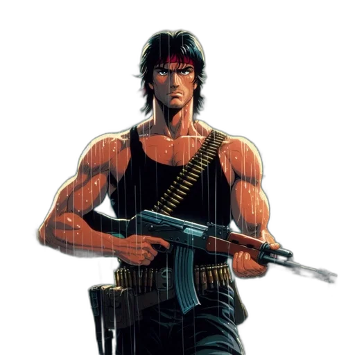 weapon, comic book art, concept art, pixel art transparent PNG cut-out
