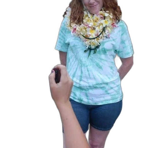 dress, staff, flower, jewelry transparent PNG cut-out