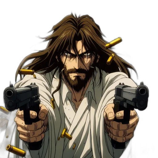 weapon, anime, comic book art, concept art transparent PNG cut-out