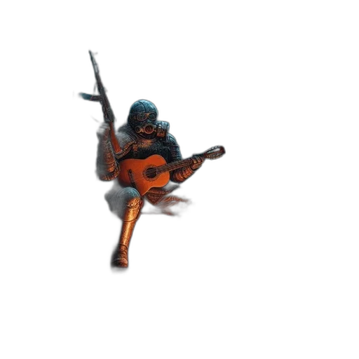 weapon, robot, staff, dragon transparent PNG cut-out