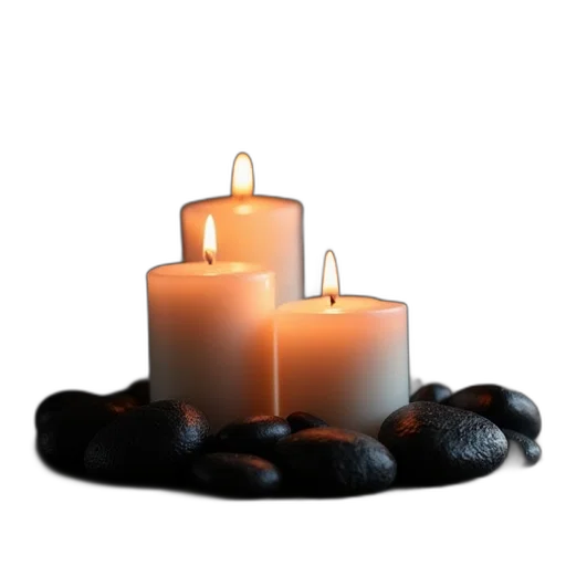 3d render, photorealistic, fire, dark transparent PNG cut-out