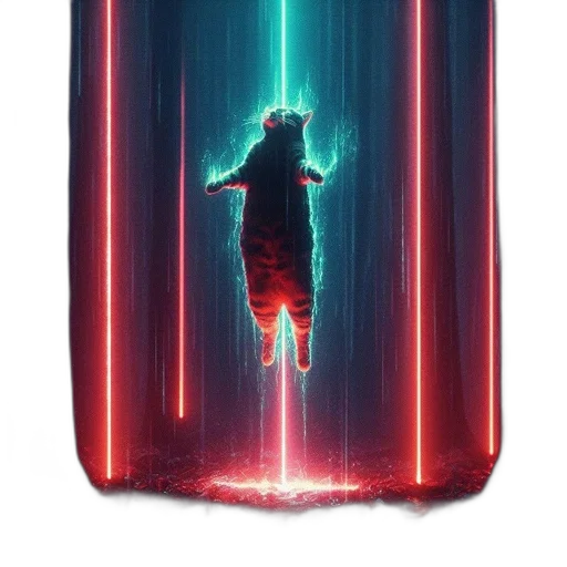 bottle, dress, jacket, creature transparent PNG cut-out