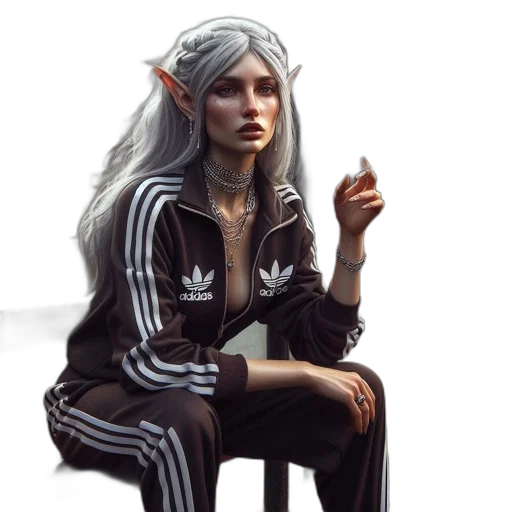 dragon, jacket, creature, staff transparent PNG cut-out