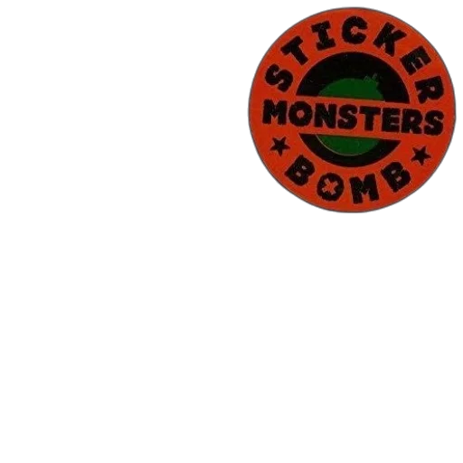 sticker, monsters, bomb, book transparent PNG cut-out