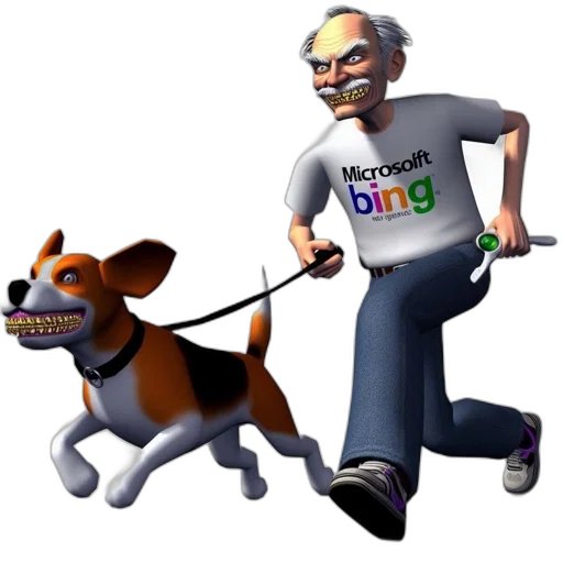 animal, staff, creature, 3d render transparent PNG cut-out