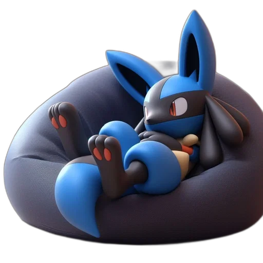 creature, animal, furniture, 3d render transparent PNG cut-out