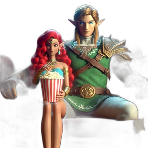 concept art, 3d render, fantasy art, comic book art transparent PNG cut-out