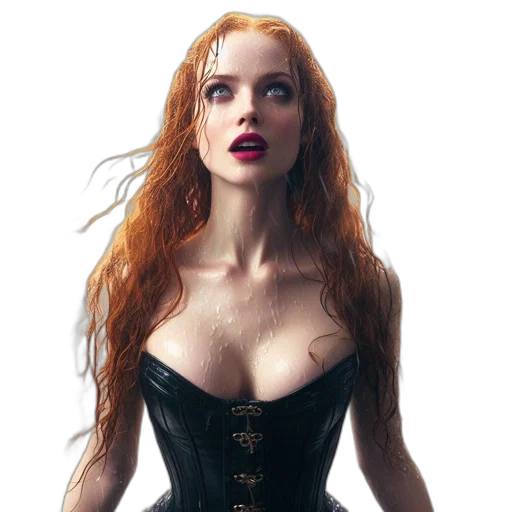 dress, fantasy art, photorealistic, concept art transparent PNG cut-out