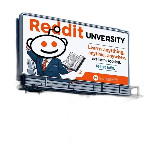 robot, building, staff, billboard transparent PNG cut-out
