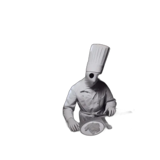 robot, food, staff, face transparent PNG cut-out
