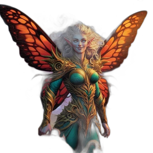 dragon, fantasy art, concept art, pixel art transparent PNG cut-out