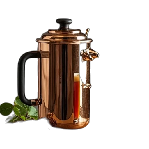 bottle, 3d render, photorealistic, earth tones transparent PNG cut-out
