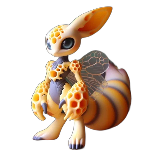 creature, animal, dragon, staff transparent PNG cut-out