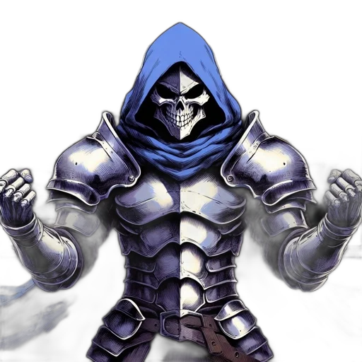 mask, sword, concept art, fantasy art transparent PNG cut-out