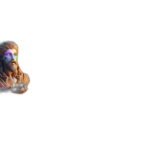 creature, animal, mask, hair transparent PNG cut-out