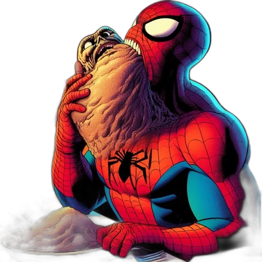 creature, mask, animal, comic book art transparent PNG cut-out
