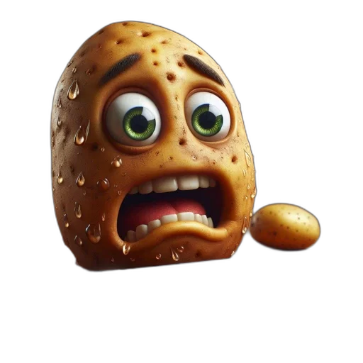 creature, mask, food, face transparent PNG cut-out