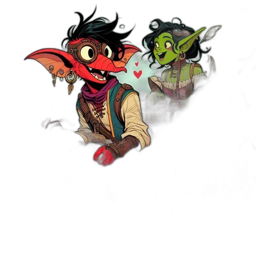 dragon, mask, staff, creature transparent PNG cut-out