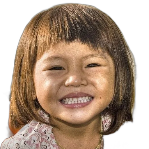 face, hair, mask, creature transparent PNG cut-out