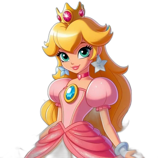 crown, dress, jewelry, staff transparent PNG cut-out