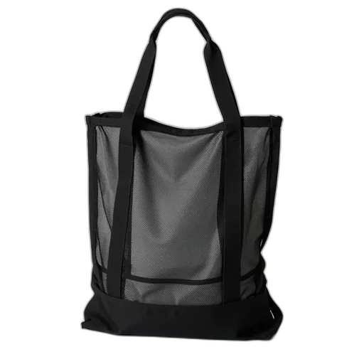 reike, mesh, tote, large transparent PNG cut-out