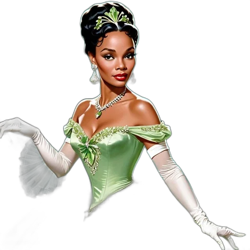 dress, crown, fantasy art, concept art transparent PNG cut-out