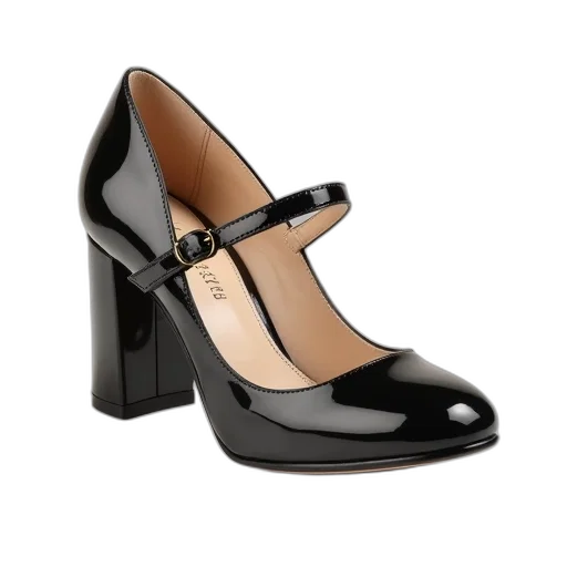 shoes, women, patent, pumps transparent PNG cut-out