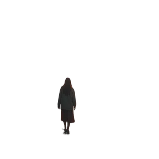 dress, jacket, hair, robot transparent PNG cut-out
