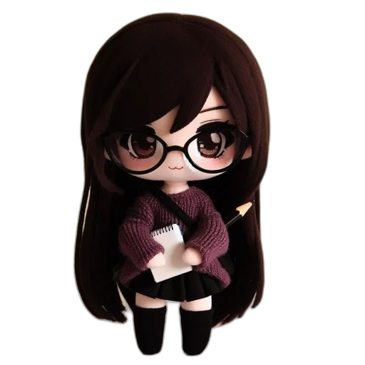 staff, creature, cartoon, pixel art transparent PNG cut-out