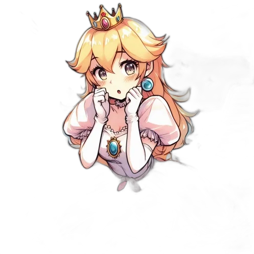 crown, staff, dragon, dress transparent PNG cut-out