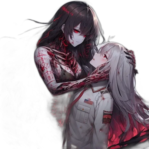 concept art, comic book art, pixel art, anime transparent PNG cut-out