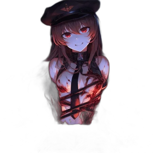 dress, staff, bottle, hat transparent PNG cut-out